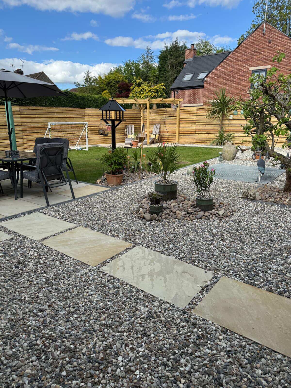 Slatted Fence Run, Full Perimeter
